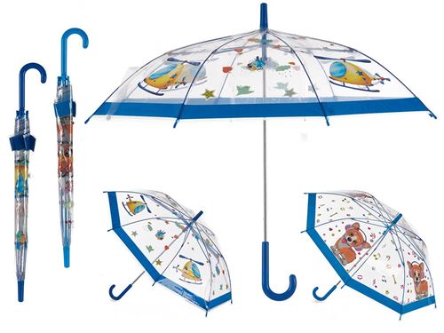 88812 CHAPEU CHUVA INFANTIL AZUL SORT 69,5 x 10 x 5 cm.