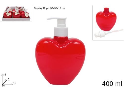 332703 DOSEADOR PL CORAÇAO 400ML