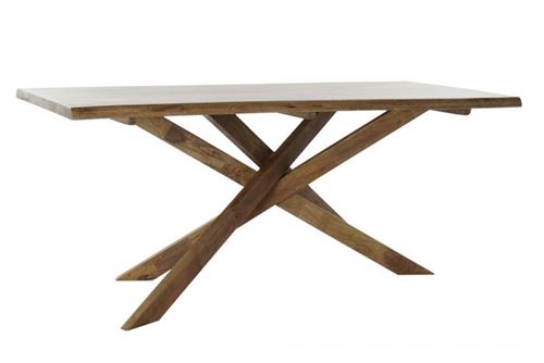 MB-186100 MESA DE JANTAR NOGUEIRA 180X86X76 NATURAL