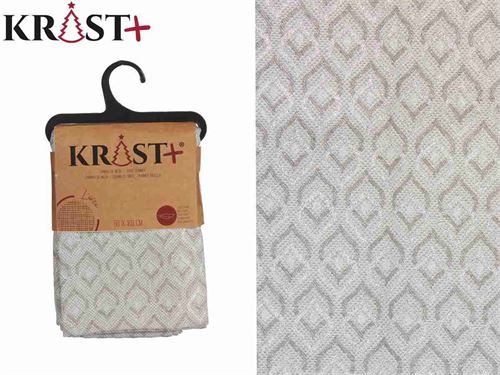 90305 CORREDOR MESA LUREX PRATA 50X160