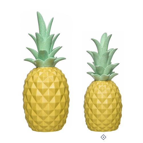 ANANAS CERAMICA DECORATIVO 15,00X15,00X39,00