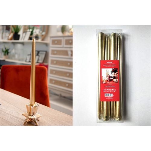 P131083156 CJ.VELAS FT1053M OURO (S/4PCS)