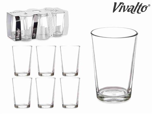 81902 CONJUNTO 6 COPOS LISOS 200ML