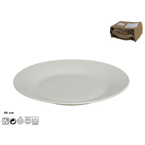 133959 PRATO DE SOBREMESA REDONDO 19CM