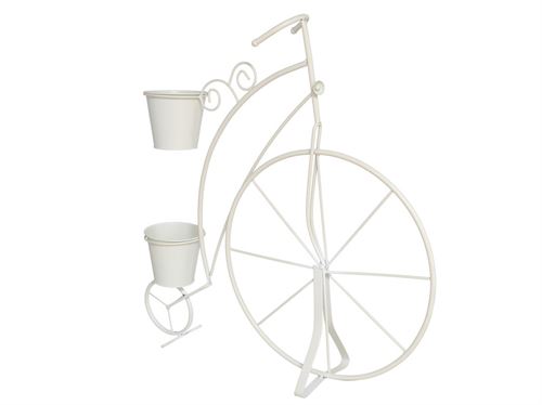 BICICLETA METAL COM VASO 56X15X55