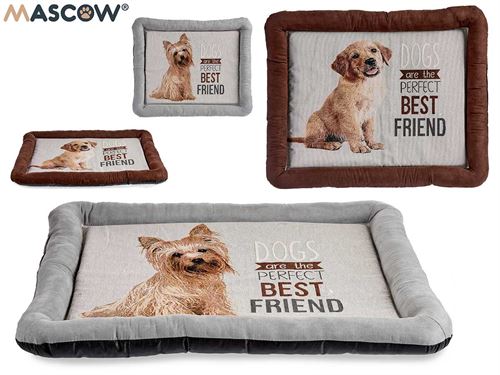 CAMA ANIMAL RET CAES 2CORES MIX 74 x 60 x 6 cm.