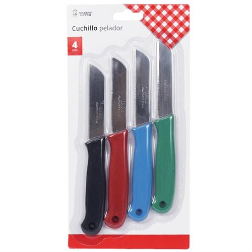 A8731 CJ. 4 FACAS P/COZINHA INOX