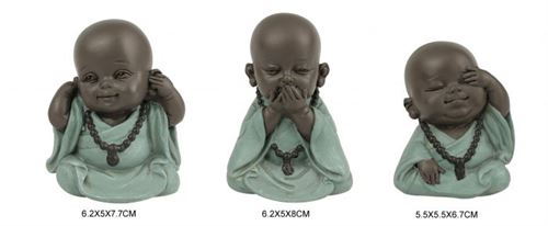 FD-190708 FIGURA RESINA 5,5X5,5X6,7 MONGE 3 MOD