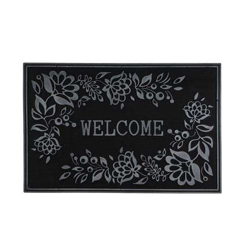 804398 TAPETE PRATA GOMA 60 X 40 X 0,50 CM