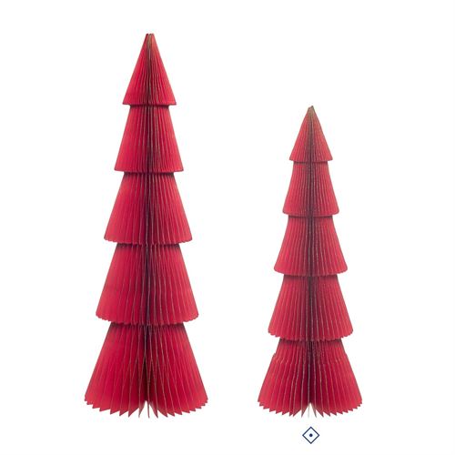 NATAL - ARVORE PAPEL VERMELHO C 14,00 L 14,00 A 40,00