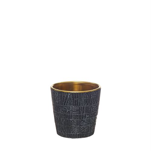 28693 CERÂMICA DECORATIVA - VASO C 14,00 L 14,00 A 13,00