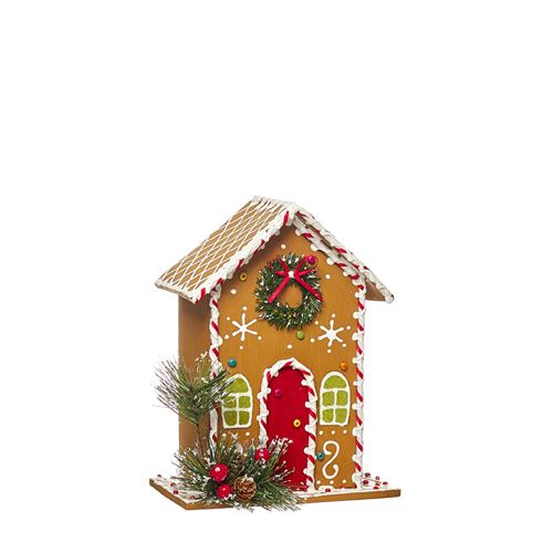 81555 NATAL - CASA GINGERBREAD 18x24x9cm