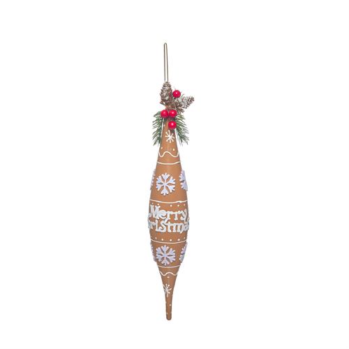 81869 NATAL - PENDENTE GINGERBREAD 38CM