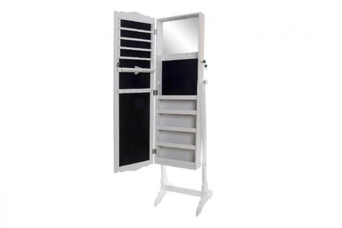 JO-185939 JOALHEIRO MDF ESPELHO 41X36X156 BRANCO