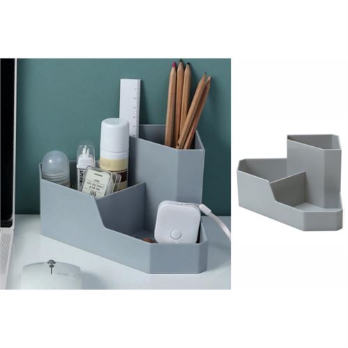 P231287893 ORGANIZADOR M-130 CINZA MULTIUSO 22.5x11.5x16cm
