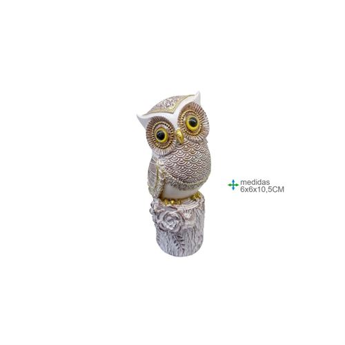 77919 MOCHO RESINA 6X6X10.5CM