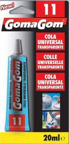 GOMAGOM Nº11 BLISTER SUPER COLA UNIV. TRANSPARENTE 20ML