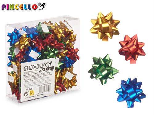 79629 CONJUNTO 72 LAÇOS FOSCO 4CM