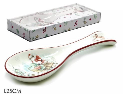 471530 COLHER CERAMICA NATAL PAI NATAL 25CM