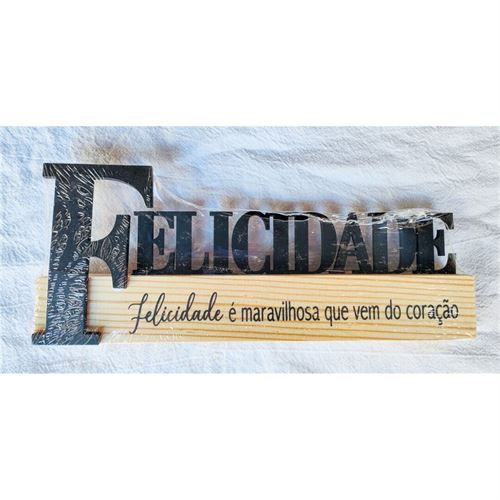 PLACA MESA MDF 24X10CM