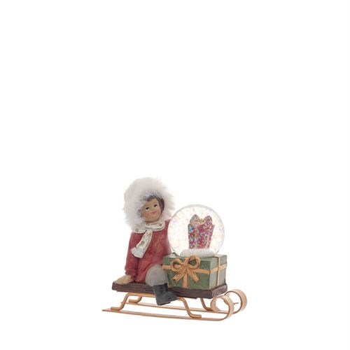 81806 MENINA COM TRENO E GLOBO C 10,50 L 6,50 A 11,00