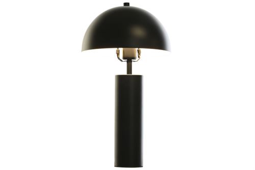 LA-206036 CANDEEIRO DE MESA METAL 24X24X46 COGUMELO PRETO