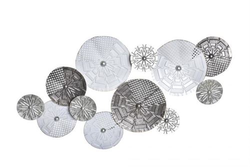DP-187081 DECORAÇAO DE PAREDE METAL 134,6X7X69 BRANCO