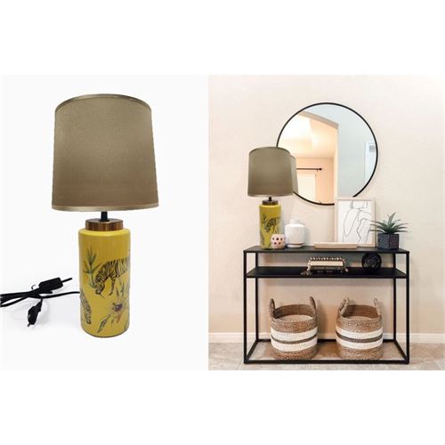 P133187239 CANDEEIRO JM7207-7 DOURADO 20x20x41cm