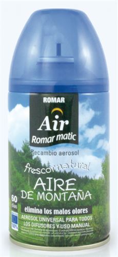 AMBIENTADOR SPRAY RECARGA ARES DA MONTANHA 250ML