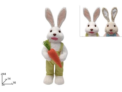 30235 COELHO PASCOA DECORATIVO 44CM
