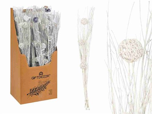 41828 RAMO FLOR ARTIFICIAL BRANCO