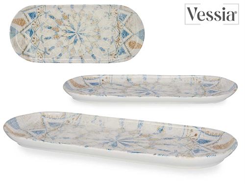 83786 TRAVESSA OVAL ESTRELA 15 x 34,5 x 2,5 cm