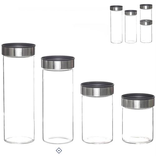 FRASCO VIDRO INOX 1000ml 9,5X22,20