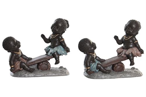 FD-205641 FIGURA RESINA 16X7X13 AFRICANA 2 MOD