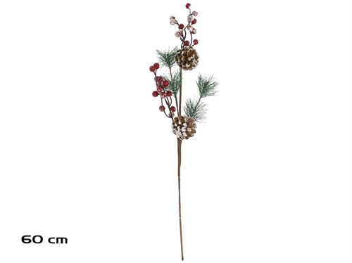 30574 HASTE PINHEIRO PINHAS C/BAGAS 60CM