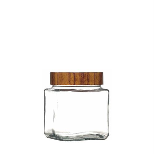 31739 FRASCO VIDRO 1LT DEC WOODEN