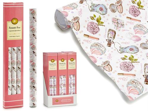 PAPEL PERFUMADO ROSAS SET.3FOLHAS