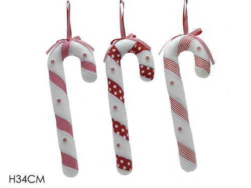 434567 BENGALA DECORATIVA NATAL 34CM