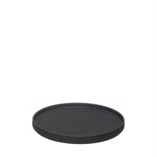 24284 PRATO PORCELANA NORDIC BLACK 20CM
