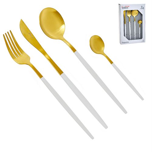 64034 INOX - FAQUEIRO 24PÇS C 0,27 L 0,15 A 0,67