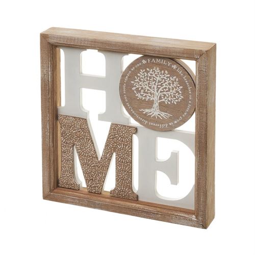 FIGURA MDF/PINHO HOME 26X6X25CM 