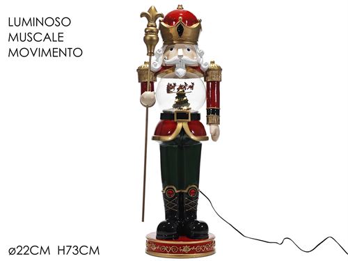 442833 SOLDADO 73CM  COM LUZ MUSICA