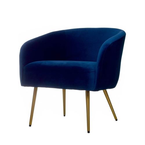 96571 CADEIRAO MADEIRA TECIDO AZUL C 67,000 L 68,500 A 71,000