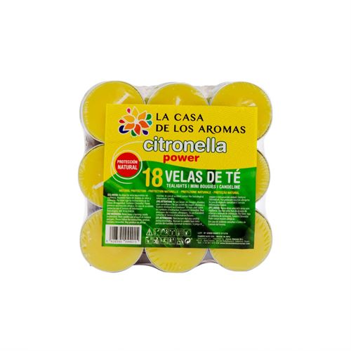 044015 VELAS CITRONELA EXP 12 PACK 18PCS