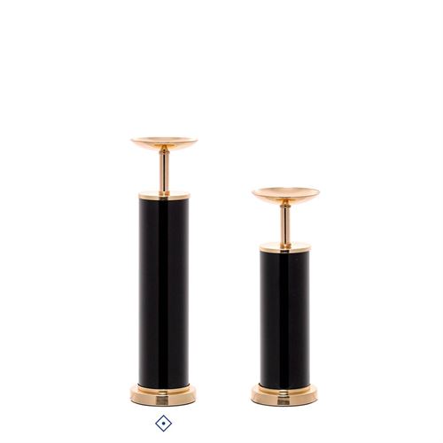 78832 CASTIÇAL METAL E MARMORITE 32CM