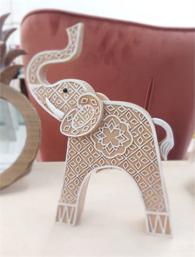 ELEFANTE POLIRESINA 20X25CM