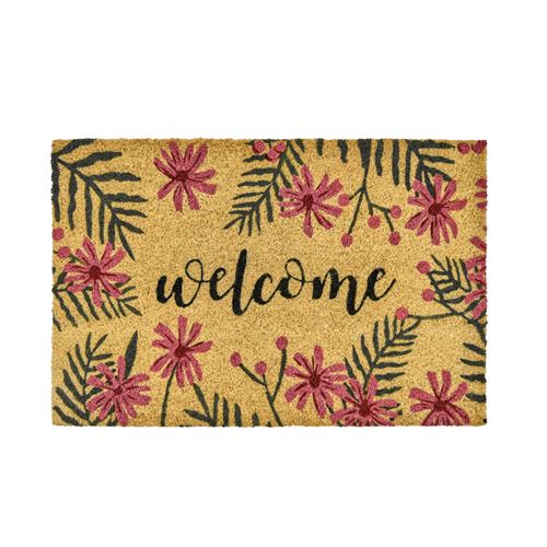 803543 TAPETE PORTA FIBRA DE COCO 60 X 40 X 1,50 CM