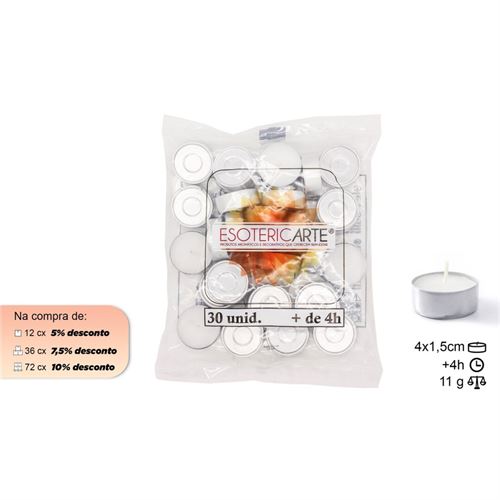 P15-30 VELAS T-LIGHT 30