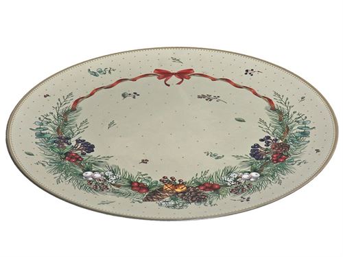 152325 PRATO MELAMINA NATAL 40CM