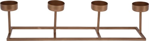 A98030220 CASTIÇAL METAL 4 VELAS T-LIGHT